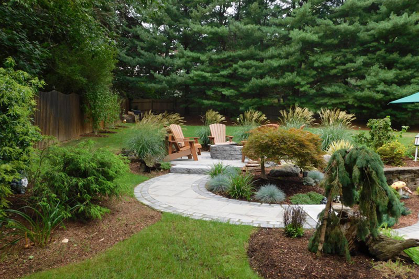 Residential Landscaping Contractor Garden Lawn Design Holmdel, Monmouth County, NJ